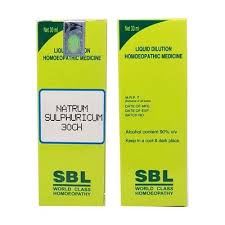 SBL Natrum Sulphuricum Dilution