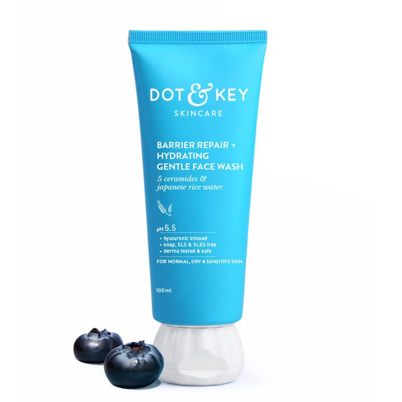 DOT & KEY skincare barrier Repair + Hydrating Gentle Face Wash