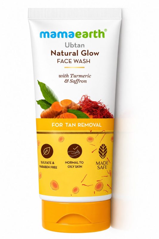 Mamaearth Ubtan Natural Glow Face Wash