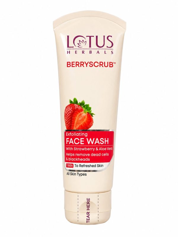 Lotus Herbals BerryScrub Exfoliating Face Wash